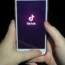 The TikTok app on a mobile phone