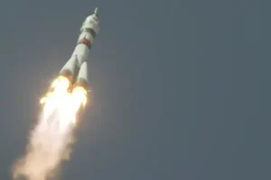 American and Russians dock at International Space Station