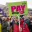 Teachers strike outside Holyrood