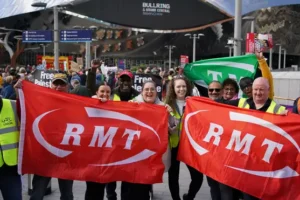 Rail union clashes with Government over strikes before Christmas