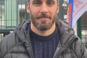 Ex-Marine among striking ambulance workers says something needs to change