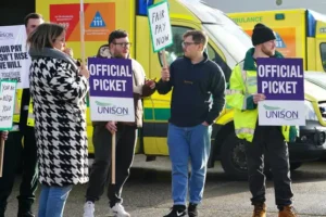Timeline of strikes due to hit Britain over Christmas and into January