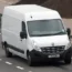 A white van on a motorway