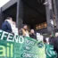 RMT members on picket line