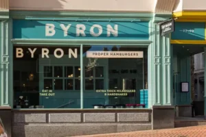 Byron owner to axe nine restaurants and 218 jobs after administration