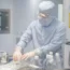 Person works in manufacturing