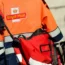 A postman on his rounds