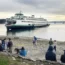 The ferry Walla Walla has run aground in Rich Passage near Bainbridge Island west of Seattle