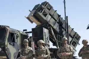 US-made Patriot guided missile systems arrive in Ukraine, officials say