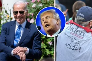 Joe Biden, 80, formally announces plan to run for second term as US President next year