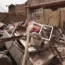 A house hit in recent fighting Is seen in Khartoum, Sudan