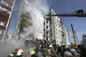 Russian missile and drone attacks in Ukraine kill at least 19 people