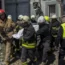 Rescuers in Uman, Ukraine