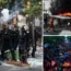 290 arrests have been made following clashes between protesters and police