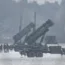 Patriot missile launchers