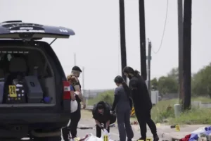 Driver in fatal Texas bus stop crash charged with manslaughter