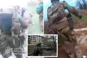Ukraine ‘breaks through in Bakhmut’ after Wagner mercenary chief accuses Russian troops of abandoning their posts