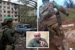 Head of Russia’s Wagner group admits ‘Putin’s soldiers are fleeing’ as missiles hit Luhansk in Ukraine assault