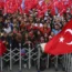 Supporters of Turkish CHP party leader and Nation Alliance’s presidential candidate Kemal Kilicdaroglu wave Turkish flags during an election campaign rally in Ankara, Turkey