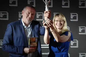Bulgarian writer wins International Booker Prize for darkly comic memory novel
