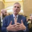 House Speaker Kevin McCarthy speaks to reporters as debt limit negotiations continue (Jacquelyn Martin/AP)
