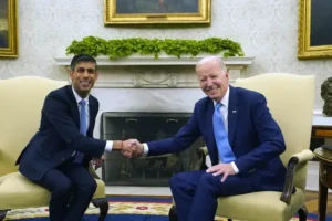 Biden hails strength of special relationship as Sunak visits White House
