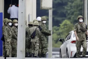 Two Japanese soldiers killed in firing range shooting