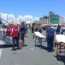 Survivors arrive at the Greek port of Kalamata