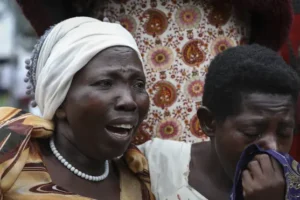 Ugandan border town prepares to bury victims of rebel massacre