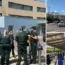 The hospital was locked down