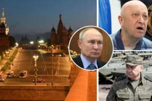 Mercenaries march on Moscow to stop Putin’s ‘evil’ army chiefs as Wagner boss is accused of mutiny