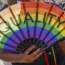 Pride fan