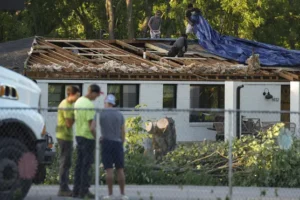 Tornado and strong winds kill three and knock out power in multiple US states
