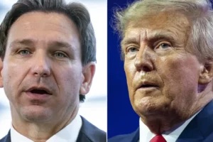 Donald Trump and Ron DeSantis look to woo New Hampshire voters