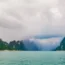 Rain on mountains