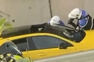 Police shooting of teenage delivery driver in Paris ‘inexcusable’, says Macron