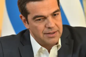 Greece’s left-wing opposition leader steps down after crushing election defeat