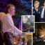 French President Emmanuel Macron attended Elton John's concert on Wednesday night