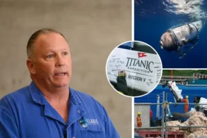 ‘It’s a lot of emotions, people are tired’: Titan sub rescue leader chokes up as he describes discovering wreckage