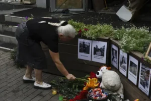 Prize-winning Ukrainian writer dies of injuries after restaurant missile attack