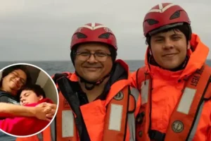 Final image of UK businessman and his son before they boarded Titanic tourist sub on Father’s Day