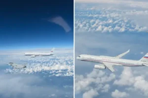 RAF jets scramble to intercept Vladimir Putin’s ‘doomsday’ nuclear jet as it approaches NATO border in mystery mission