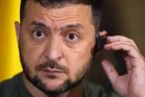 Zelensky marks 500th day of war with defiant message from Snake Island