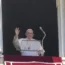 Pope Francis in St Peter’s Square at the Vatican