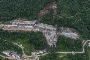 Outdoor work limited as China struggles with heat, flooding and drought