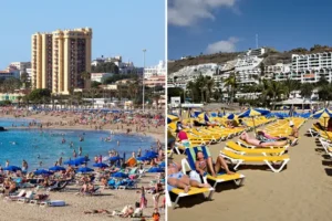 ‘Beach hoggers’ warned against stealing top spots by sea as Spanish resort introduces fines