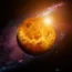 The newly discovered planet is even brighter than Venus, pictured above, the brightest object in the Earth's night sky.