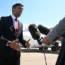 Sunak was speaking to broadcasters while on way to a NATO summit