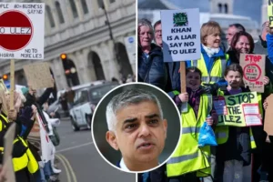 ‘He’ll shut London down’: MPs slam Sadiq Khan as he draws up plans for pay-per-mile scheme on the capital’s roads