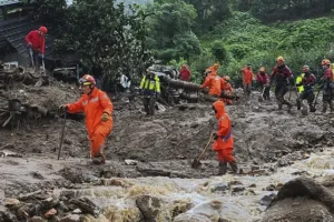 Seven killed in landslides and floods as torrential rain hits South Korea